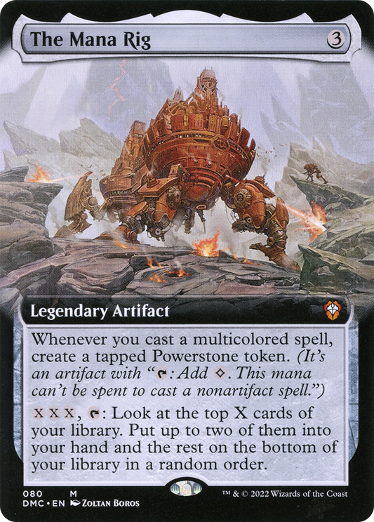 The Mana Rig (Extended Art) [Dominaria United Commander]