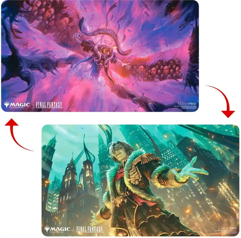 Ultra Pro Double Sided Playmat - Final Fantasy: Emet-Selch, Unsundered / Hades Sorcerer of Eld