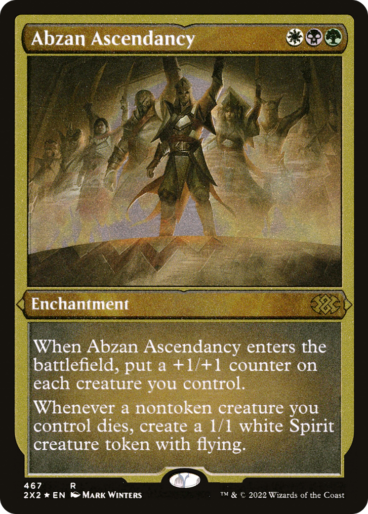 Abzan Ascendancy (Foil Etched) [Double Masters 2022]