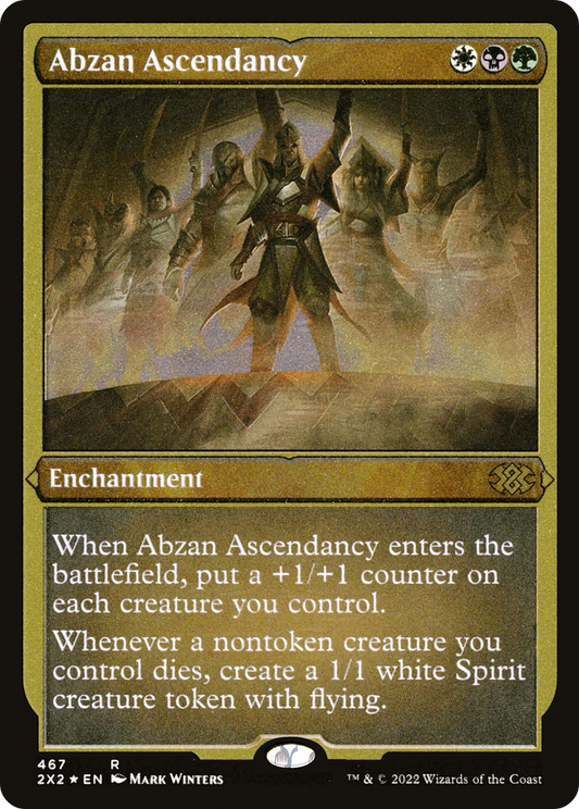 Abzan Ascendancy (Foil Etched) [Double Masters 2022]
