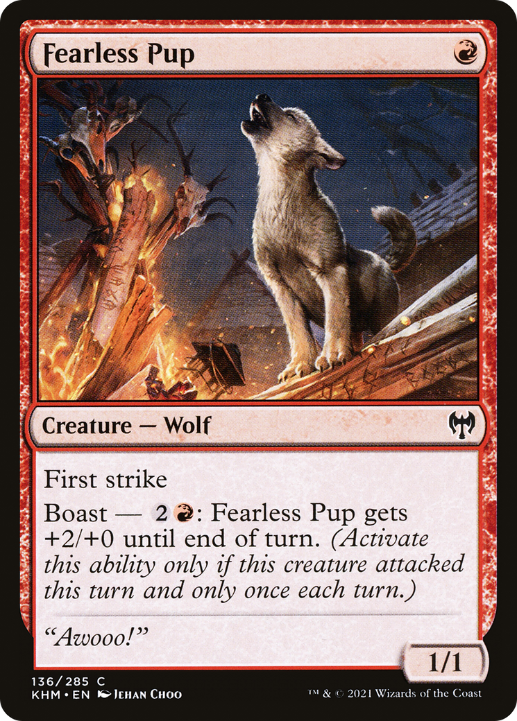 Fearless Pup [Kaldheim]