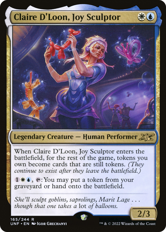 Claire D'Loon, Joy Sculptor [Unfinity]