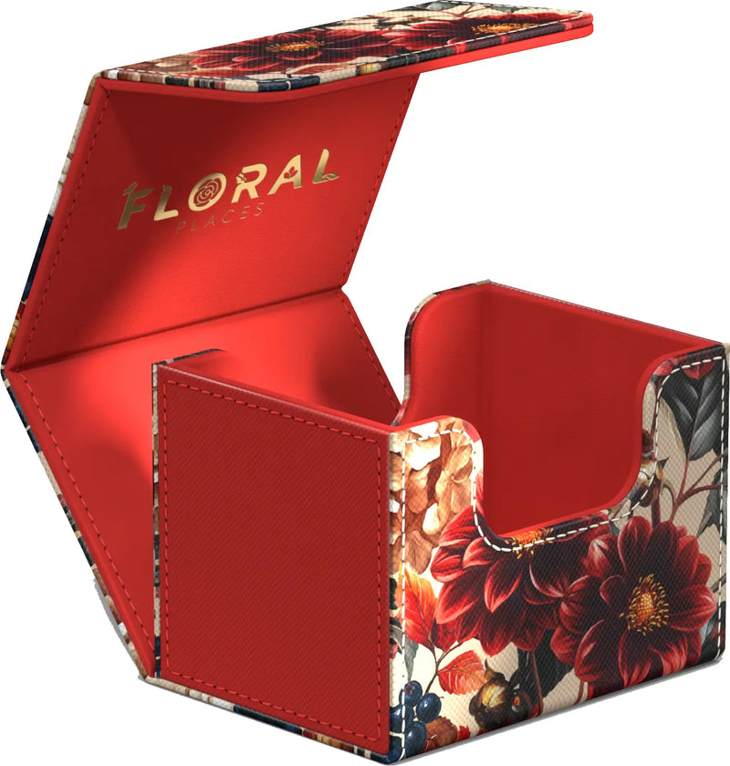 Ultimate Guard Sidewinder Deck Box - Floral Places III - Autumn Heath (133+)