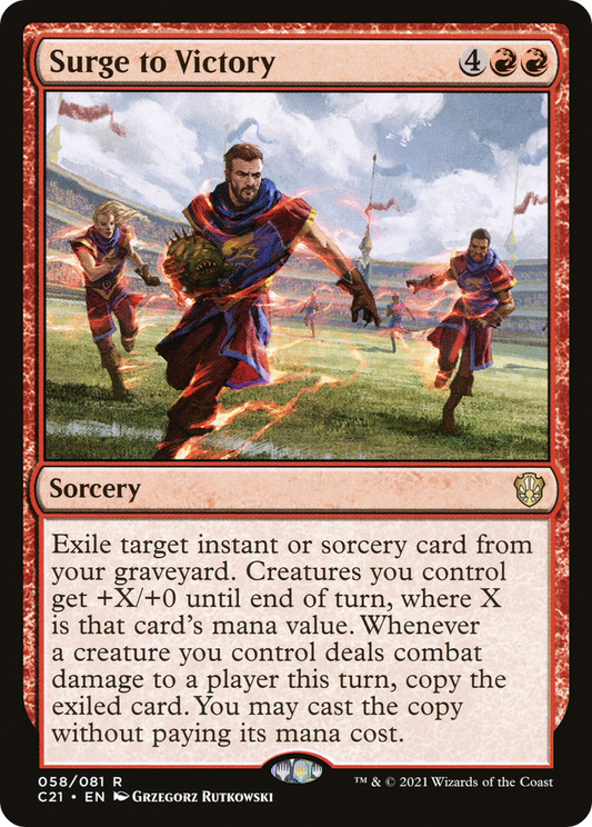 Surge to Victory [Commander 2021]