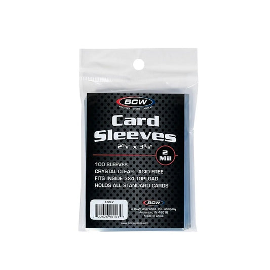 BCW Soft Card Sleeves