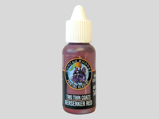 Two Thin Coats - Berserker Red
