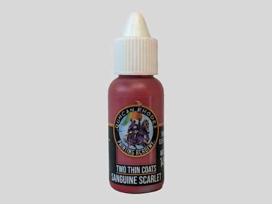 Two Thin Coats - Sanguine Scarlet