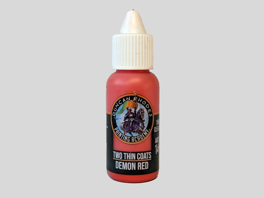 Two Thin Coats - Demon Red