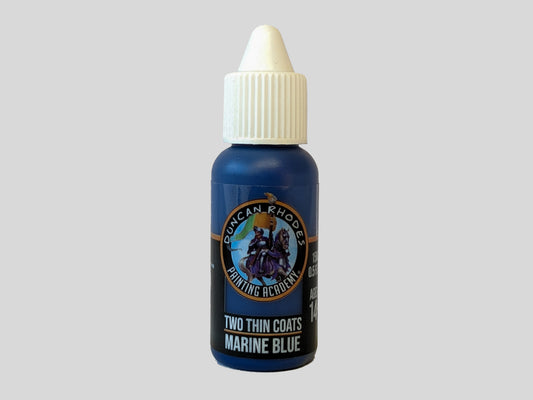 Two Thin Coats - Marine Blue