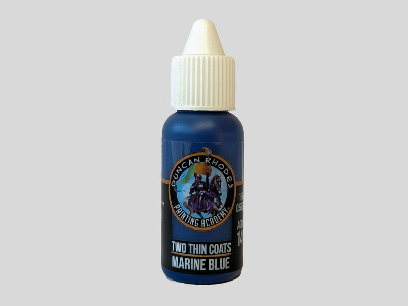 Two Thin Coats - Marine Blue