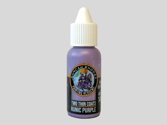 Two Thin Coats - Runic Purple