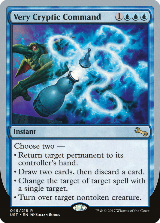 Very Cryptic Command (Return) [Unstable]