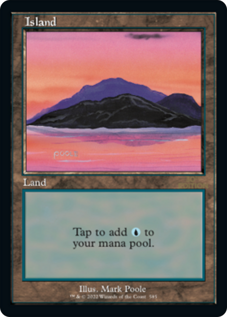 Island (585) (Retro Frame) (30A-585) - 30th Anniversary Edition