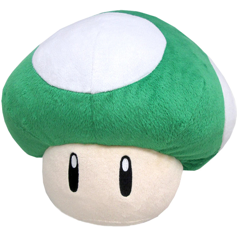 Nintendo Mario Plush - 1-Up Mushroom Pillow