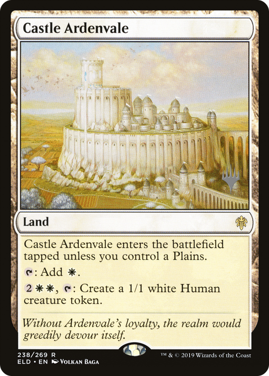 Castle Ardenvale (Promo Pack) [Throne of Eldraine Promos]