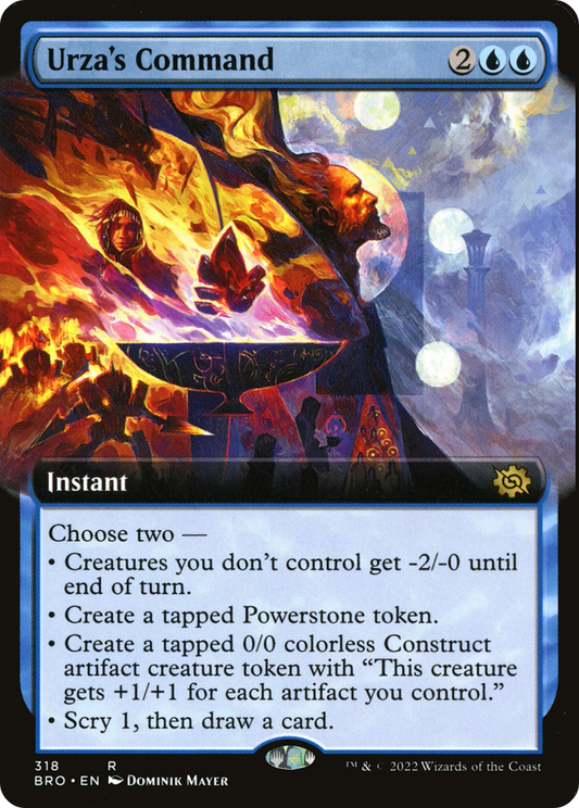 Urza's Command (Extended Art) [The Brothers' War]