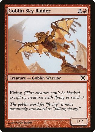 Goblin Sky Raider (10E-210) - 10th Edition