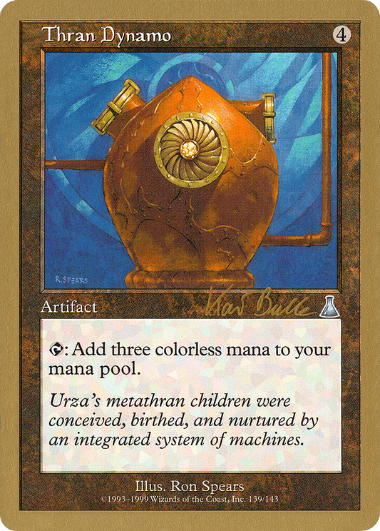 Thran Dynamo (Kai Budde) [World Championship Decks 1999]