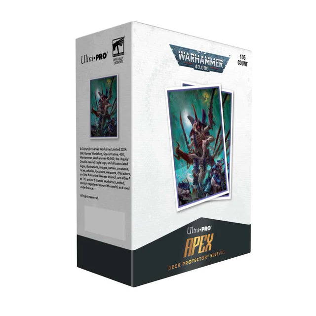 Ultra PRO: Standard 105ct APEX Sleeves - Warhammer 40k (Tyranid)