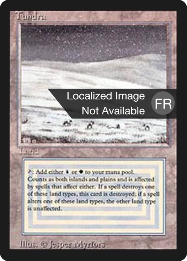 Tundra [Foreign Black Border]