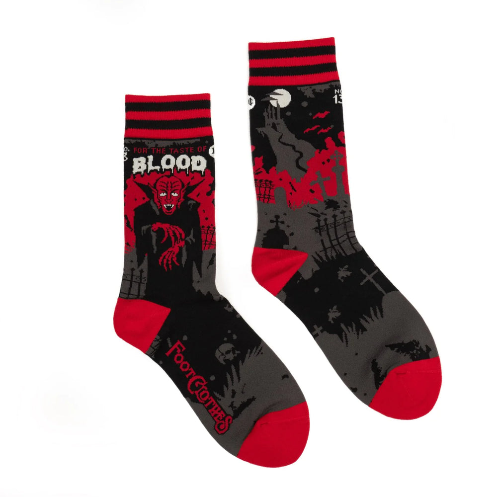 Foot Clothes Socks: Dracula's Bloodlust