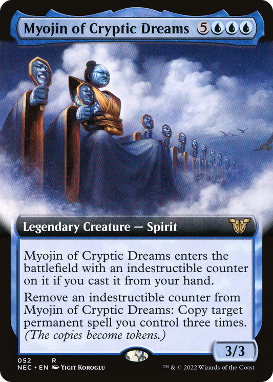 Myojin of Cryptic Dreams (Extended Art) [Kamigawa: Neon Dynasty Commander]