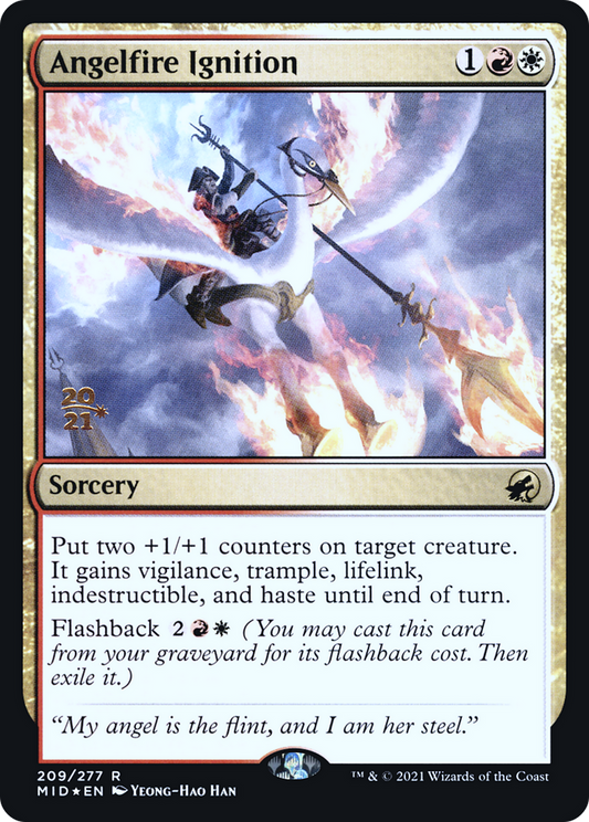 Angelfire Ignition [Innistrad: Midnight Hunt Prerelease Promos]