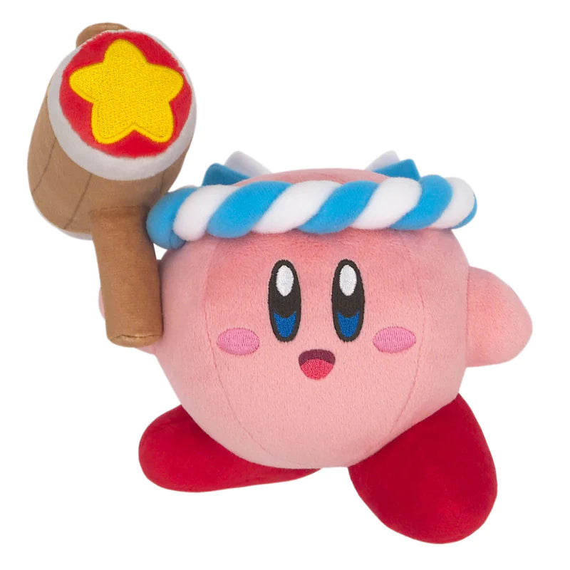 Nintendo Kirby Plush - Hammer
