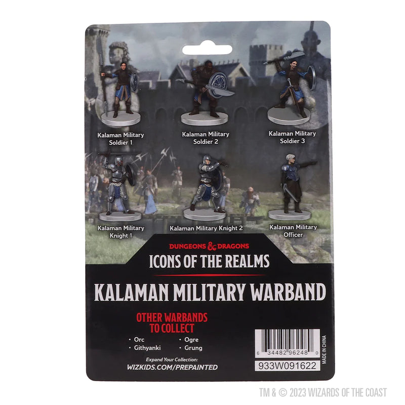 Wizkids Icons of the Realms: Kalaman Military Warband