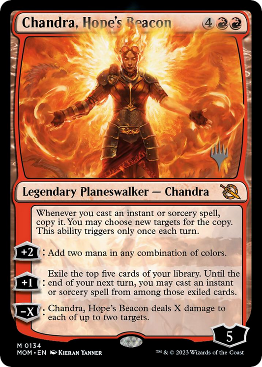 Chandra, Hope's Beacon (Promo Pack) [March of the Machine Promos]
