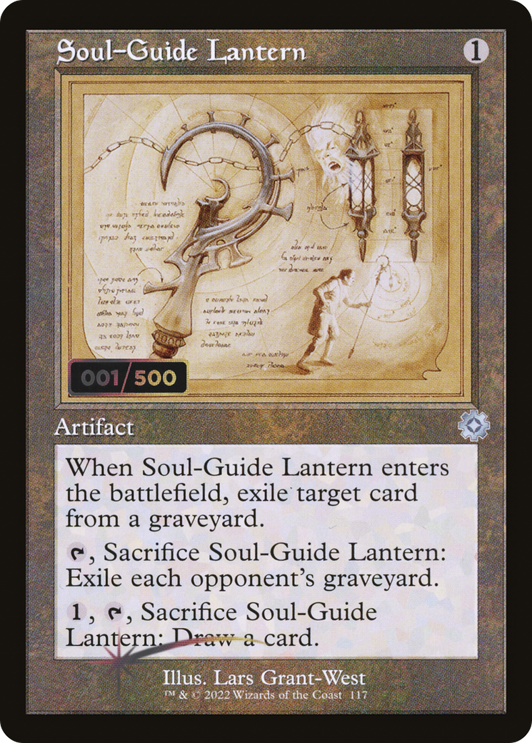 Soul-Guide Lantern (Retro Schematic) (Serialized) [The Brothers' War Retro Artifacts]
