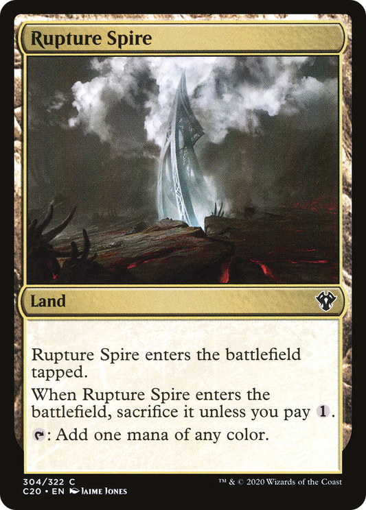 Rupture Spire [Commander 2020]