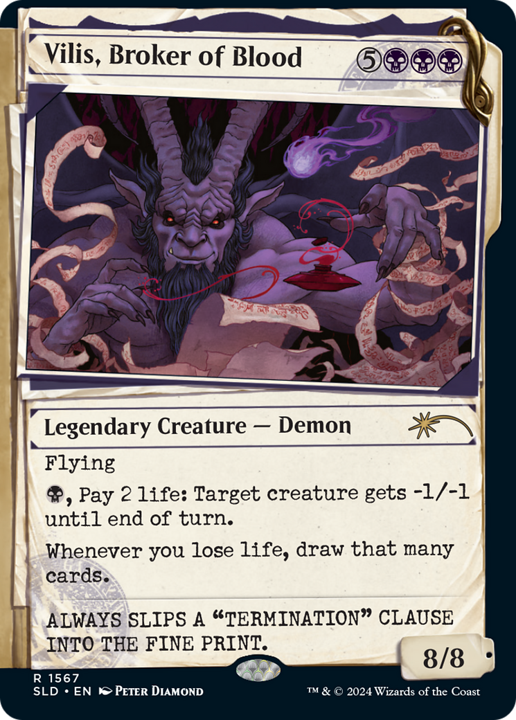 Vilis, Broker of Blood [Secret Lair Drop Series]