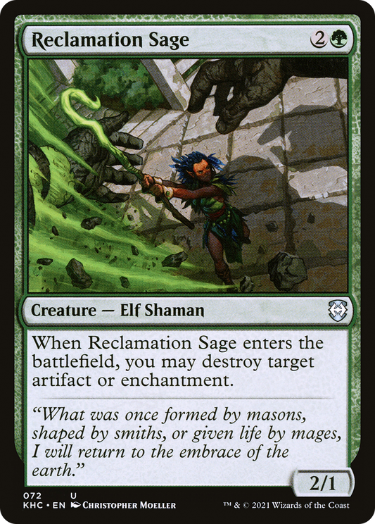 Reclamation Sage [Kaldheim Commander]