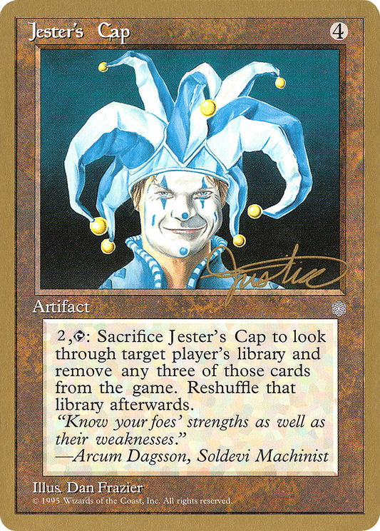 Jester's Cap (Mark Justice) [Pro Tour Collector Set]