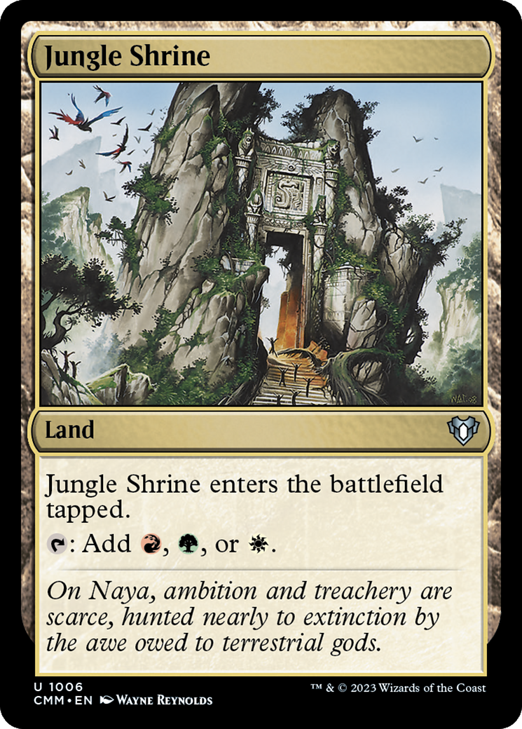 Jungle Shrine [Commander Masters]