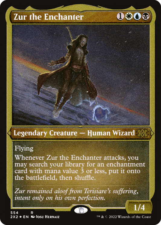 Zur the Enchanter (Foil Etched) [Double Masters 2022]
