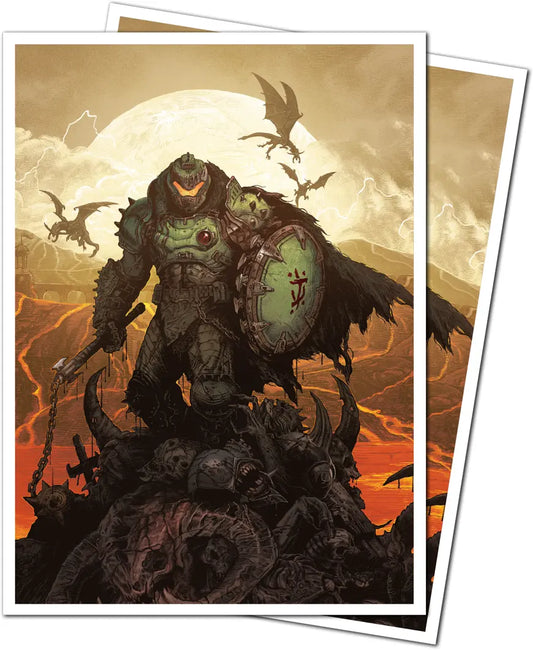 Ultra PRO: Standard 105ct Sleeves (APEX) - DOOM (2)