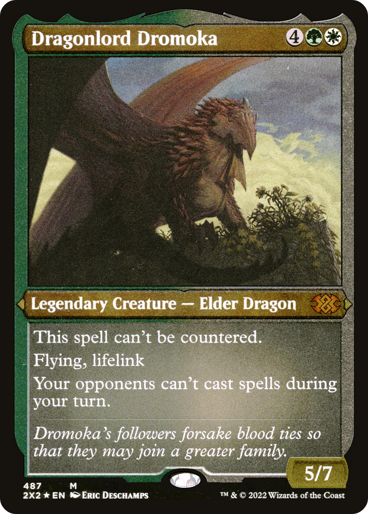 Dragonlord Dromoka (Foil Etched) [Double Masters 2022]