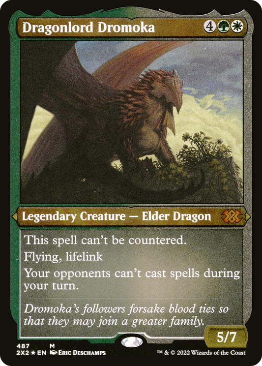 Dragonlord Dromoka (Foil Etched) [Double Masters 2022]