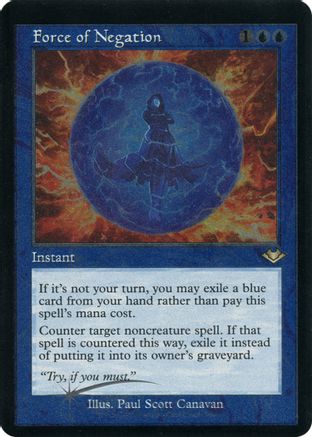 Force of Negation (Retro Foil Etched) [Modern Horizons]