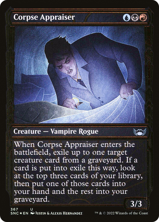 Corpse Appraiser (Showcase Golden Age Gilded Foil) [Streets of New Capenna]