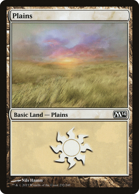 Plains (232) [Magic 2014]