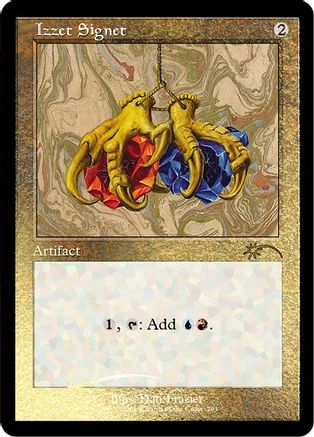 Izzet Signet (Retro) (Foil Etched) [Secret Lair Drop Series]