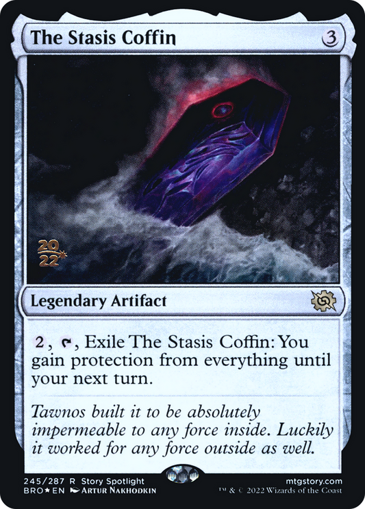 The Stasis Coffin [The Brothers' War Prerelease Promos]
