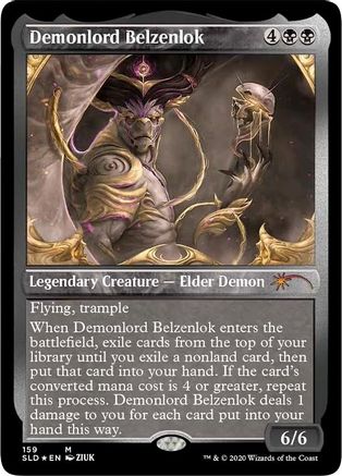 Demonlord Belzenlok (Foil Etched) [Secret Lair Drop Series]