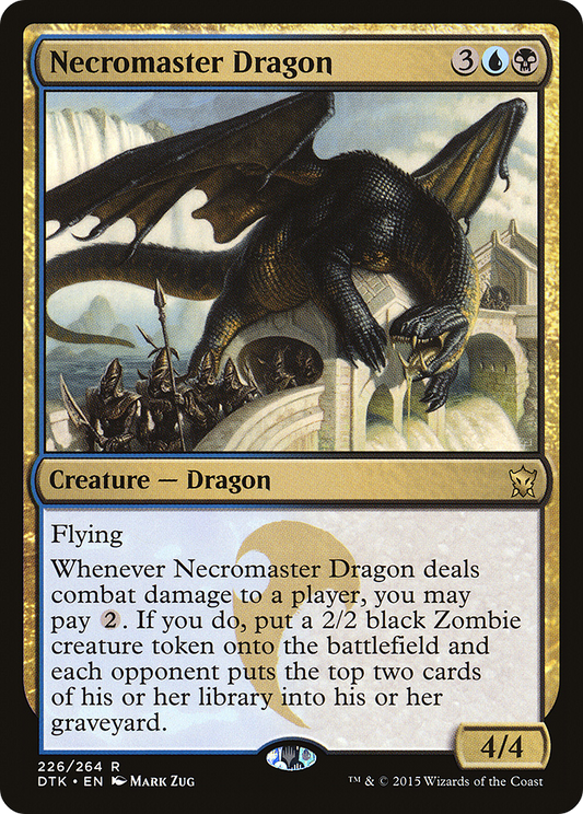 Necromaster Dragon [Dragons of Tarkir]