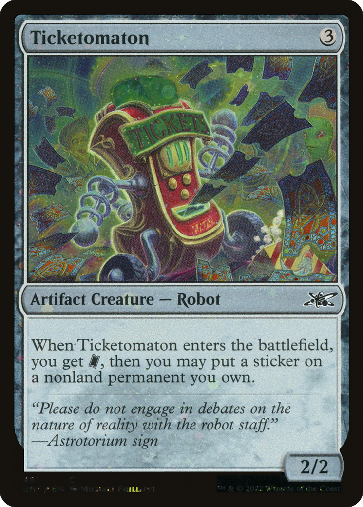 Ticketomaton (Galaxy Foil) [Unfinity]