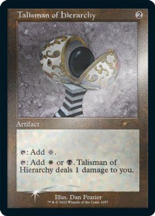 Talisman of Hierarchy (Foil Etched) [Secret Lair Drop Series]