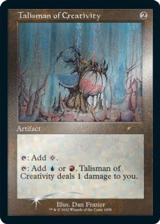 Talisman of Creativity (Foil Etched) [Secret Lair Drop Series]